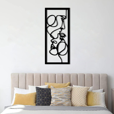 人物抽象 个性线条墙面装饰墙贴 酒吧 咖啡厅 客厅 家居生活艺术