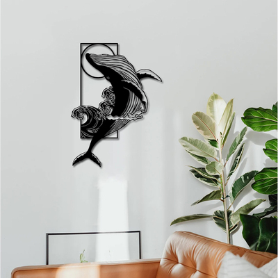 金属工艺品室内外挂摆件金属鱼墙饰